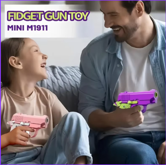 Mini pistola antiestrés